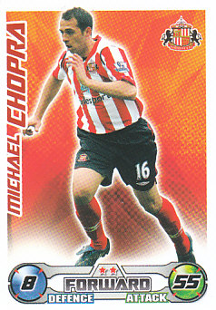 Michael Chopra Sunderland 2008/09 Topps Match Attax #285